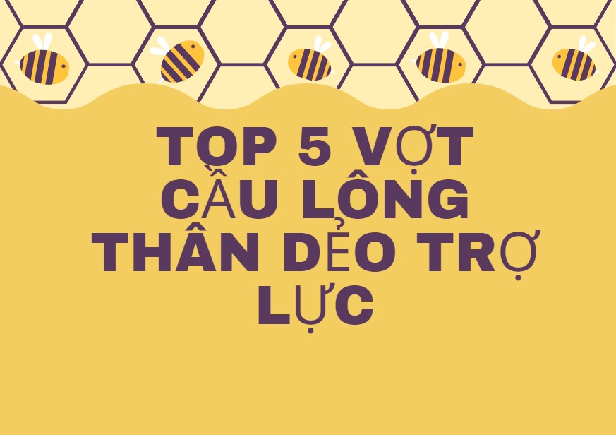 Top 5 vợt cầu lông thân dẻo trợ lực tốt đáng mua