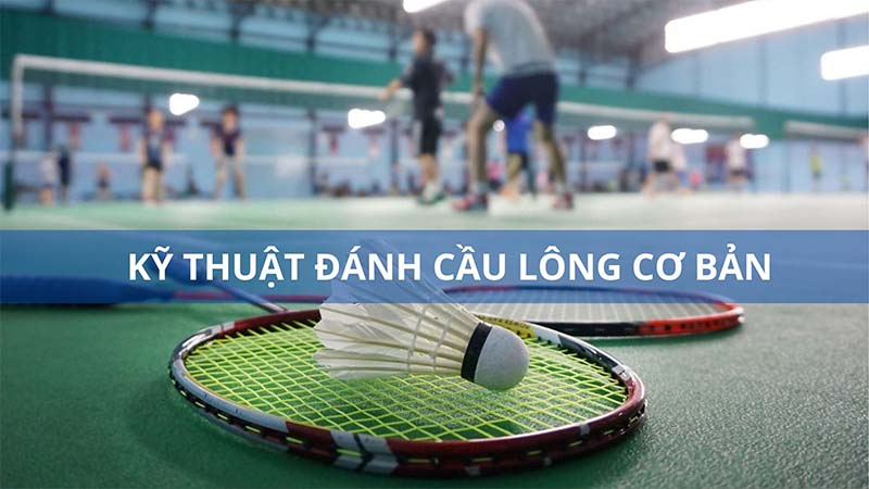 Kỹ thuật đánh cầu lông cơ bản