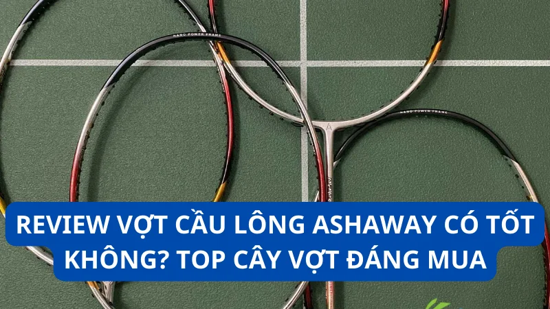 Review vợt cầu lông Ashaway có tốt không? Top cây vợt đáng mua