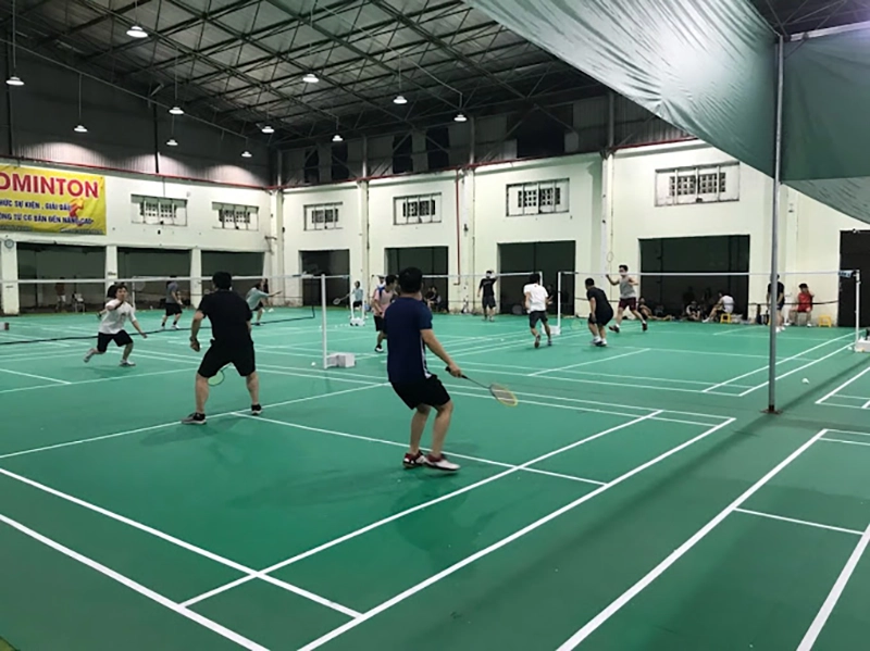 sân cầu lông Us Badminton Trịnh Văn Bô