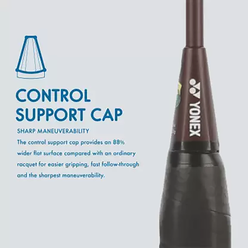 Công nghệ CONTROL SUPPORT CAP trên vợt cầu lông Yonex