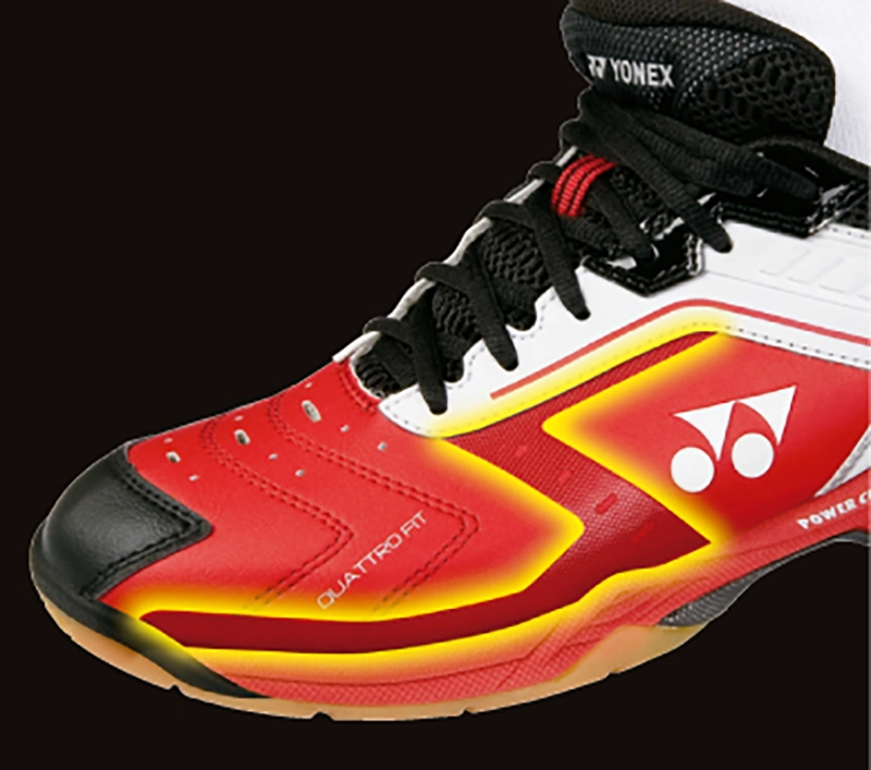 Công nghệ Lateral shell trên giày cầu lông Yonex