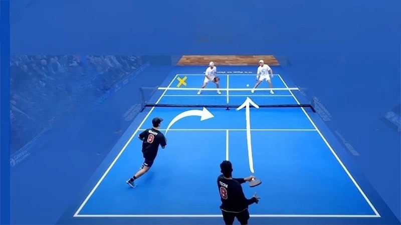 Chiến thuật pickleball nâng cao trong đánh đôi