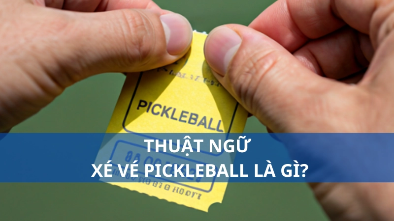 Xé vé trong Pickleball