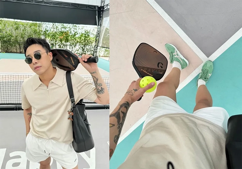 Gợi ý outfit chơi pickleball cho nam