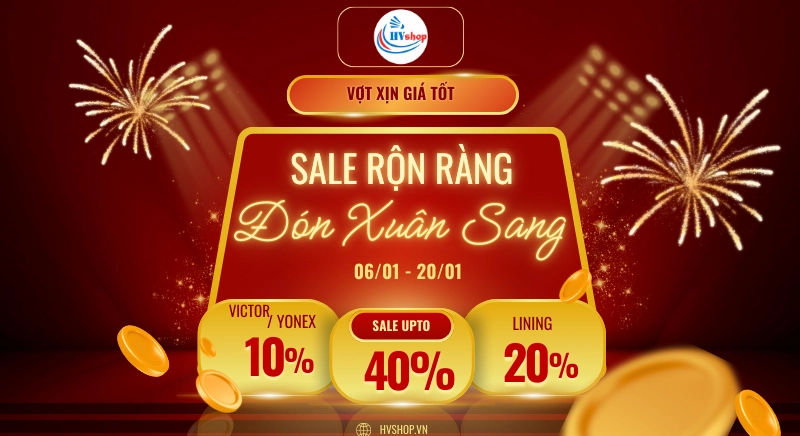 HVShop Sale rộn ràng, đón Xuân sang