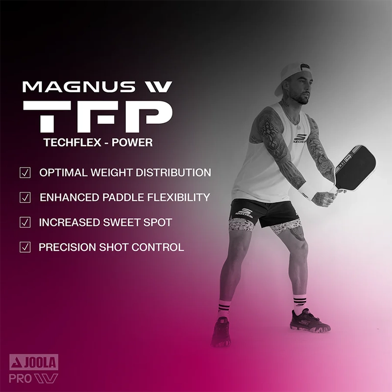 Công nghệ Tech Flex Power trên vợt Joola Tyson McGuffin Magnus Pro 4