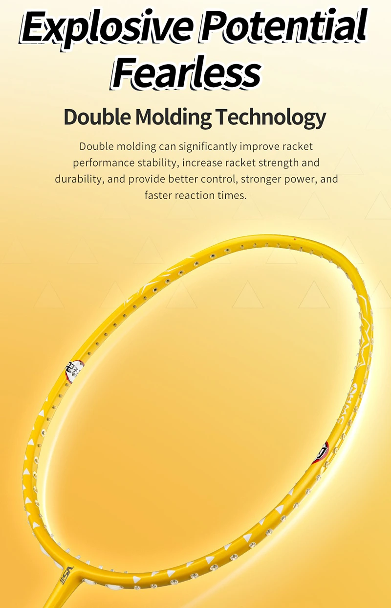 Công nghệ Double Molding Technology trên vợt cầu lông VS Kimetsu no Yaiba 20 - Agatsuma Zenitsu