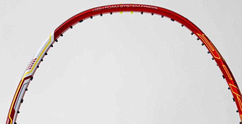 Công nghệ High Foam System trên vợt cầu lông Mizuno Caliber S Pro 2025