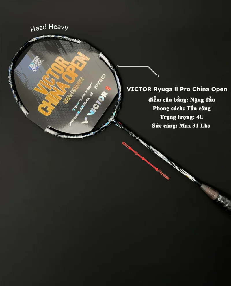 Vợt cầu lông Victor Thruster Ryuga II Pro CO25